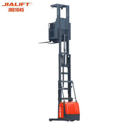 chất lượng  Medium Level Order Picker Electric Lift Height 4500mm 1000kg nhà máy sản xuất