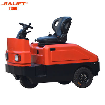 chất lượng  6000kg Electric Tow Tractor Motors Seated Electric Baggage Tug  5500N nhà máy sản xuất