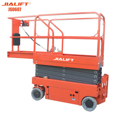 chất lượng  Scissor Self Propelled Work Platform Arial Work Platform 7.8m 230kg Jialift nhà máy sản xuất