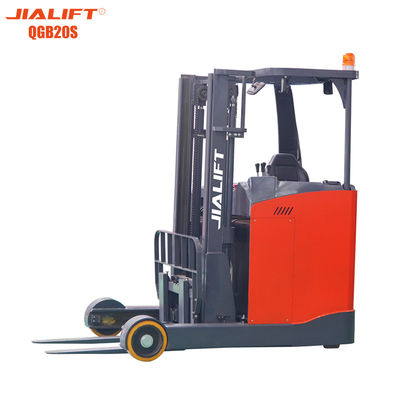 chất lượng  11kw Electric Stacker Forklift 1300kg Standing On 1300kg Lifting Height 4.5m nhà máy sản xuất